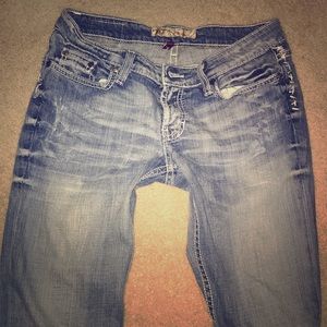 BKE  Stella stretch jeans. 28x33.5